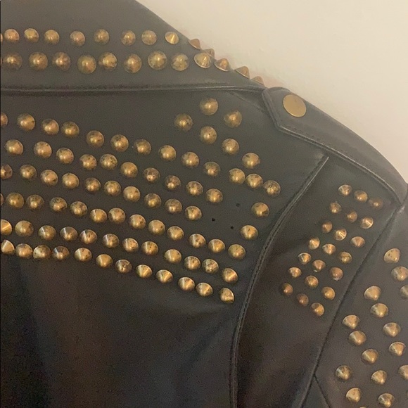 Ash Studded Leather Jacket - Picture 3 of 4